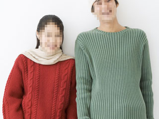 熟女中高年カップル